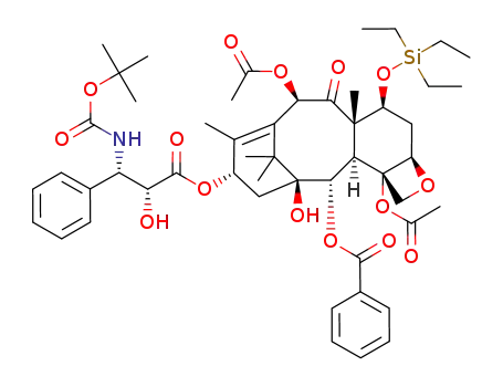 2'-O-tert-butyldimethylsilyl-7-O-triethylsilyldocetaxel