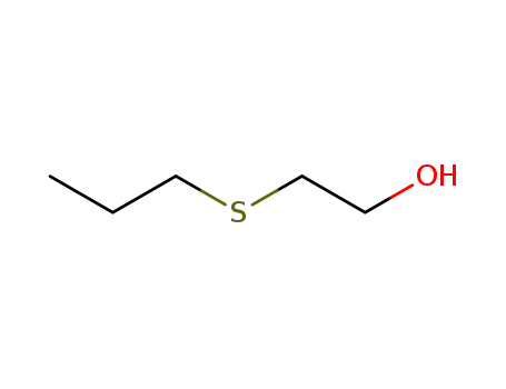 Molecular Structure of 22812-90-4 (2-(N-PROPYLTHIO)ETHANOL)