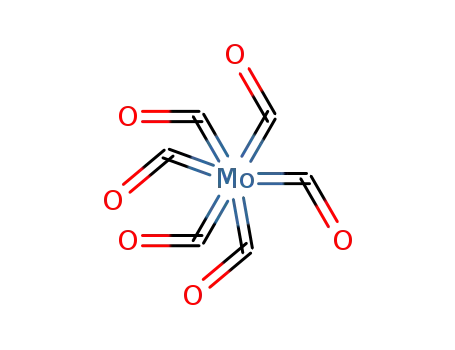 Molecular Structure of 13939-06-5 (Molybdenum hexacarbonyl)