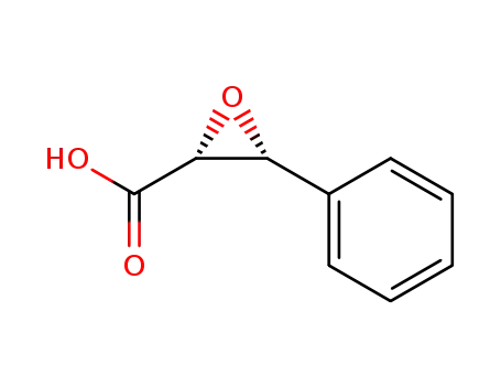 Molecular Structure of 99528-64-0 (cis-2,3-epoxy-3-phenyl-1-propanoic acid)