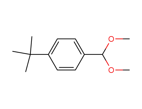 Molecular Structure of 3395-82-2 (para-tert.-Butylbenzaldehyddimethylacetal)
