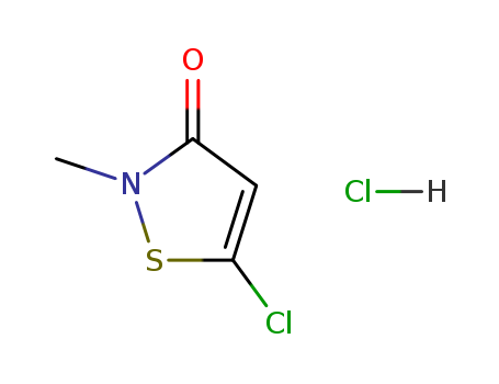 5-chloro-2-methyl-1,2-thiazol-3-one,hydrochloride