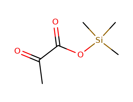 Propanoic acid, 2-oxo-, trimethylsilyl ester