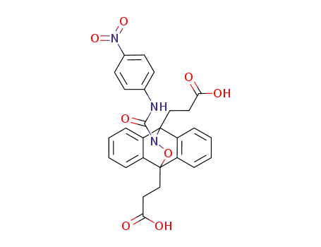 9,10-Dihydro-9,10-bis(2-carboxyethyl)-N-(4-nitrophenyl)-10,9-(epoxyimino)anthracene-12-carboxamide