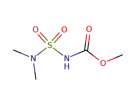 Molecular Structure of 89168-09-2 (Carbamidsaeure-methylester-N-sulfonsaeure-dimethylamid)