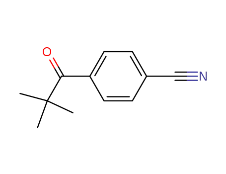 Molecular Structure of 150009-08-8 (4'-CYANO-2,2-DIMETHYLPROPIOPHENONE)