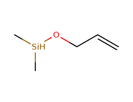 Molecular Structure of 23483-20-7 (dimethyl(prop-2-en-1-yloxy)silane)