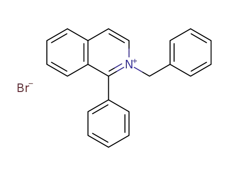 Molecular Structure of 1443308-91-5 (C<sub>22</sub>H<sub>18</sub>N<sup>(1+)</sup>*Br<sup>(1-)</sup>)