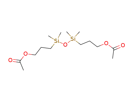 Molecular Structure of 17947-89-6 (1,3-bis(3-acetoxypropyl)-1,1,3,3-tetramethyldisiloxane)