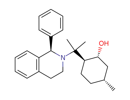 Molecular Structure of 321670-05-7 ((1R)-N-(8-menthyl)-1-phenyl-1,2,3,4-tetrahydroisoquinoline)