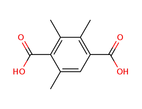 Molecular Structure of 18087-49-5 (2,3,5-trimethyl-1,4-dicarboxybenzene)