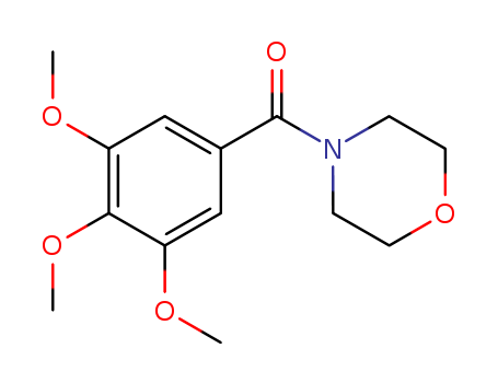 Methanone,4-morpholinyl(3,4,5-trimethoxyphenyl)- cas  635-41-6