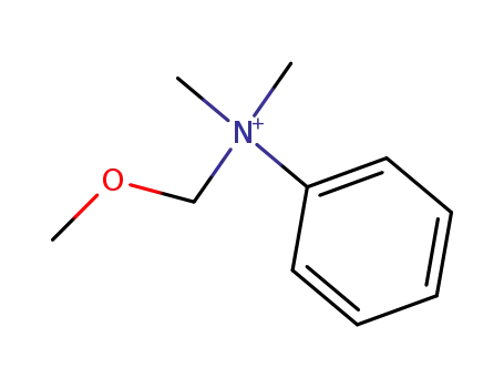 Molecular Structure of 45986-23-0 (Benzenaminium, N-(methoxymethyl)-N,N-dimethyl-)