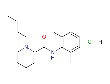 2-Piperidinecarboxamide,1-butyl-N-(2,6-dimethylphenyl)-, hydrochloride (1:1)