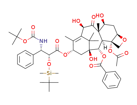2'-O-(tert-butyldimethylsilyl)docetaxel