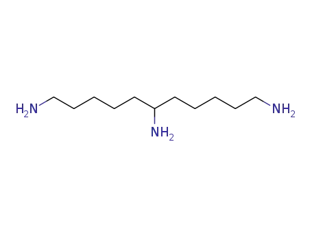Molecular Structure of 26547-09-1 (undecane-1,6,11-triamine)