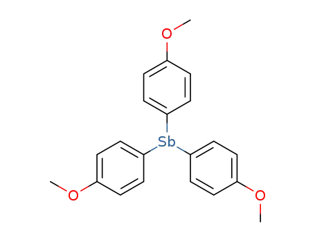 Molecular Structure of 21502-70-5 (tris(p-anisyl)antimony)