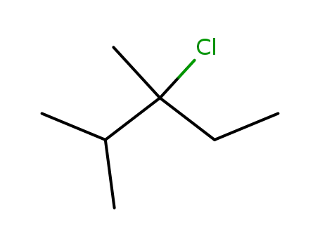 Molecular Structure of 595-38-0 (3-chloro-2,3-dimethylpentane)
