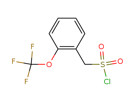 2-(Trifluoromethoxy)benzylsulfonyl chloride