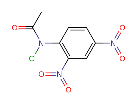 acetic acid-(<i>N</i>-chloro-2,4-dinitro-anilide)