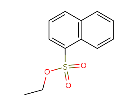 Molecular Structure of 67199-40-0 (naphthalene-1-sulfonic acid ethyl ester)