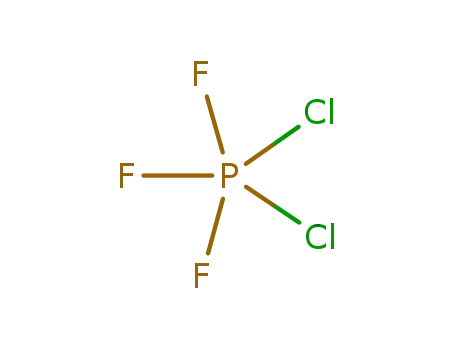 Molecular Structure of 13454-99-4 (phosphorus dichloride trifluoride)