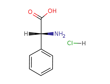 Molecular Structure of 25705-52-6 ((R)-phenylglycine hydrochloride)