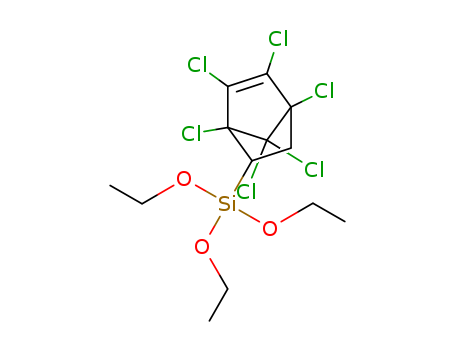 Silane,triethoxy(1,4,5,6,7,7-hexachlorobicyclo[2.2.1]hept-5-en-2-yl)-