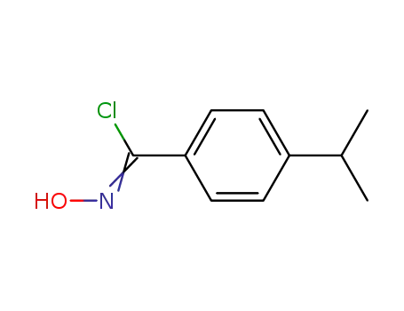 Benzenecarboximidoyl chloride, N-hydroxy-4-(1-methylethyl)-