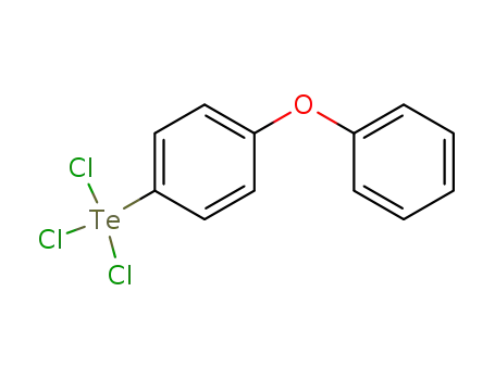 Molecular Structure of 36310-34-6 (p-phenoxyphenyltellurium(IV) trichloride)