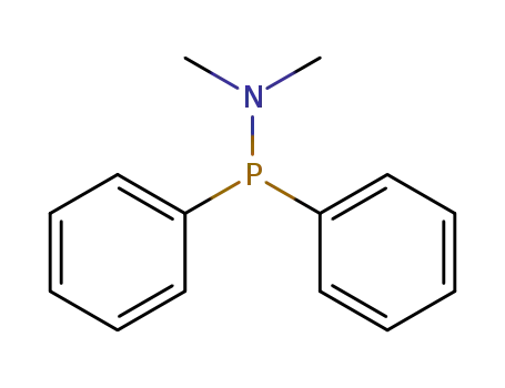 Molecular Structure of 6840-01-3 ((dimethylamino)(diphenyl)phosphine)
