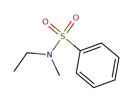 Molecular Structure of 74805-36-0 (Benzenesulfonamide, N-ethyl-N-methyl-)