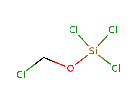 Molecular Structure of 18157-08-9 ((Chloromethoxy)trichlorosilane)
