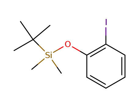 Molecular Structure of 184368-89-6 (1-iodo-2-(tert-butyldimethylsilyloxy)benzene)