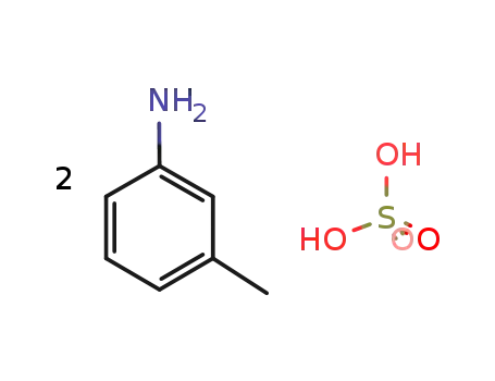 Sulfuric acid--3-methylaniline (1/1)