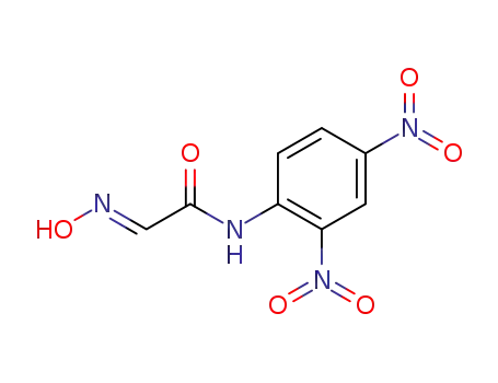 Molecular Structure of 6579-43-7 (hydroxyimino-acetic acid-(2,4-dinitro-anilide))
