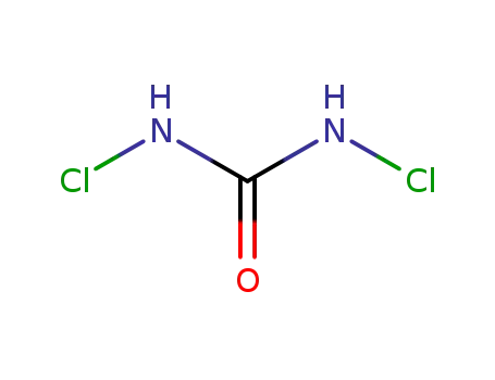 Molecular Structure of 2959-01-5 (N,N'-dichloro-urea)