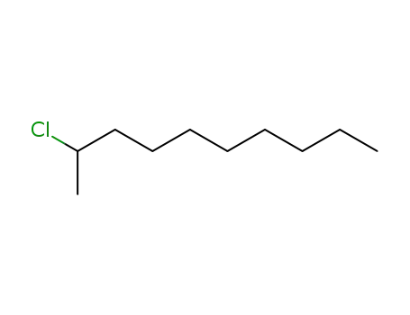 Molecular Structure of 1002-56-8 (2-chlorodecane)