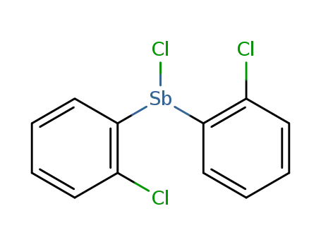 Molecular Structure of 112117-70-1 ((2-ClC<sub>6</sub>H<sub>4</sub>)2SbCl)