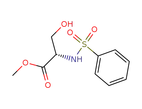 L-Serine, N-(phenylsulfonyl)-, methyl ester