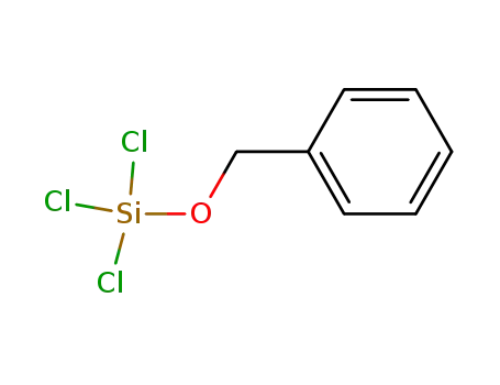 Molecular Structure of 18141-27-0 (Silane, trichloro(phenylmethoxy)-)
