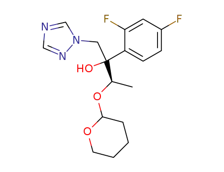 (3R)-2-(2,4-difluorophenyl)-3-(3,4,5,6-tetrahydro-2H-pyran-2-yl)oxy-1-(1H-1,2,4-triazol-1-yl)-2-butanol
