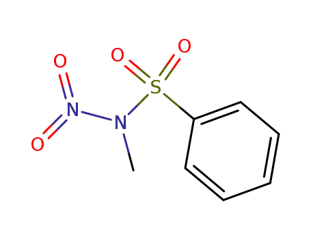 Molecular Structure of 59263-03-5 (<i>N</i>-methyl-<i>N</i>-nitro-benzenesulfonamide)