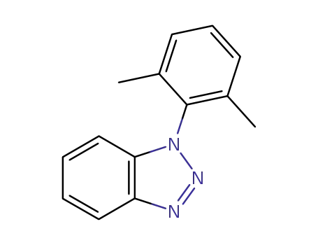 Molecular Structure of 82757-38-8 (1-(2,6-dimethylphenyl)-1H-benzo[d][1,2,3]triazole)