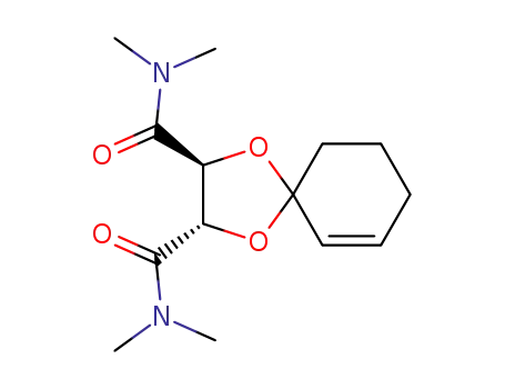 (2S,3S)-1,4-Dioxa-spiro[4.5]dec-6-ene-2,3-dicarboxylic acid bis-dimethylamide