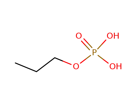 Molecular Structure of 1623-06-9 (propyl dihydrogen phosphate)