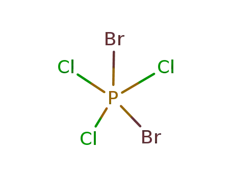 Molecular Structure of 13510-40-2 (phosphorus trichloride dibromide)