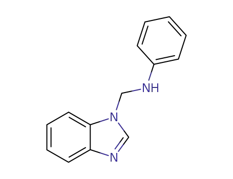 Molecular Structure of 63873-92-7 (1H-Benzimidazole-1-methanamine, N-phenyl-)