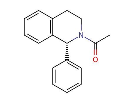 N-acetyl-(1R)-phenyl-1,2,3,4-tetrahydroisoquinoline