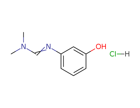 Methanimidamide,N'-(3-hydroxyphenyl)-N,N-dimethyl-, hydrochloride (1:1)